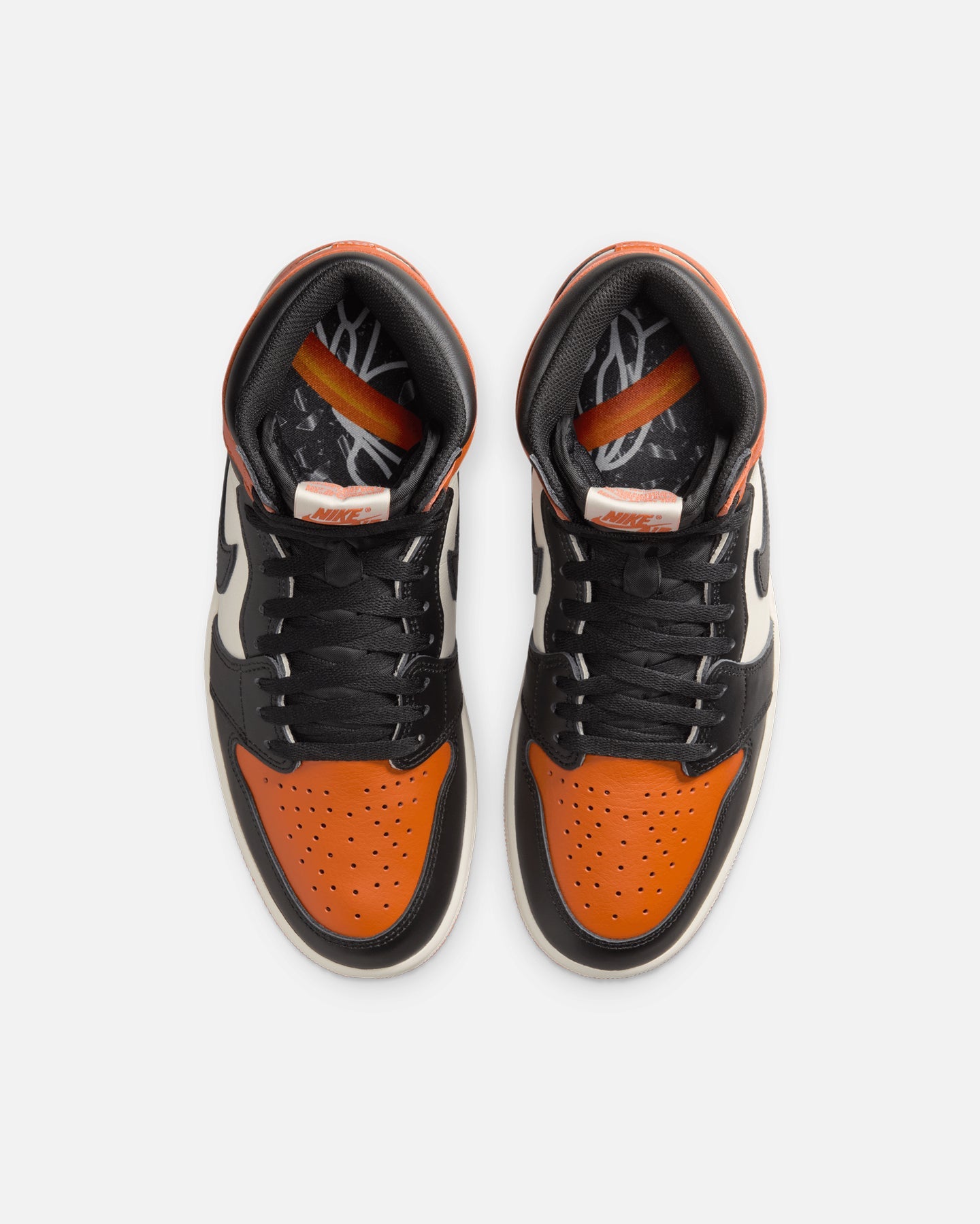 Jordan Air Jordan 1 Retro High OG "Shattered Backboard"Black/Black-Sail/Starfish