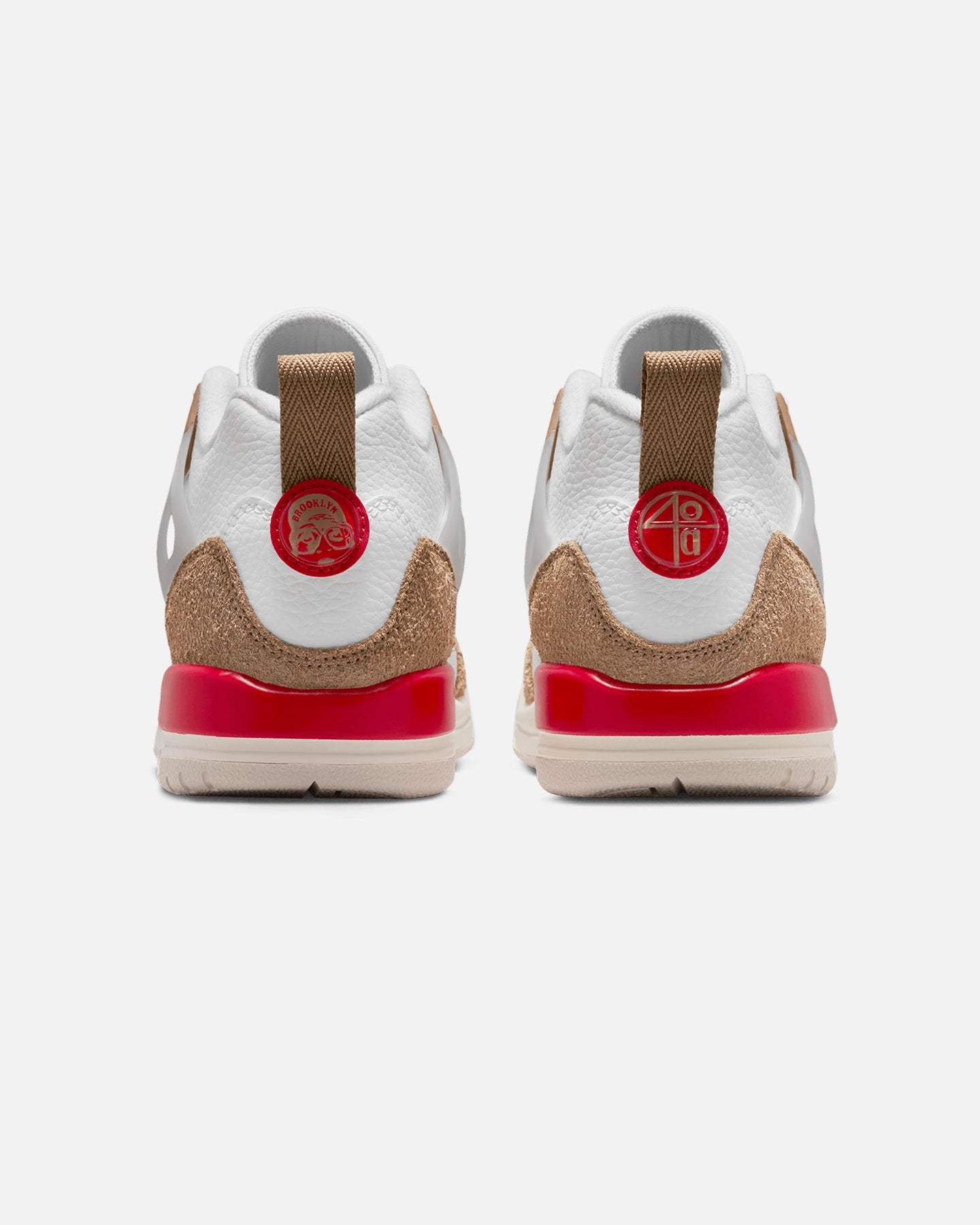 Jordan Kids' Spizike Low (GS) White/Fire-Red