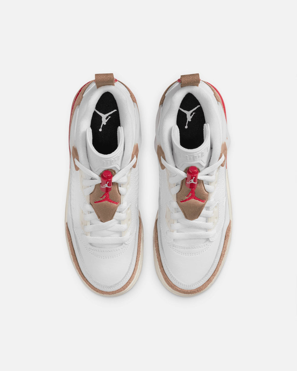 Jordan Kids' Spizike Low (GS) White/Fire-Red