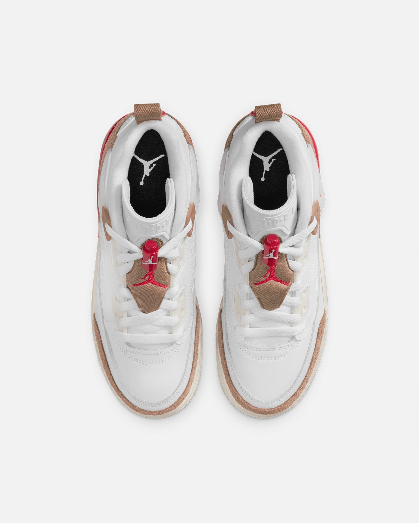 Jordan Kids' Spizike Low (GS) White/Fire-Red