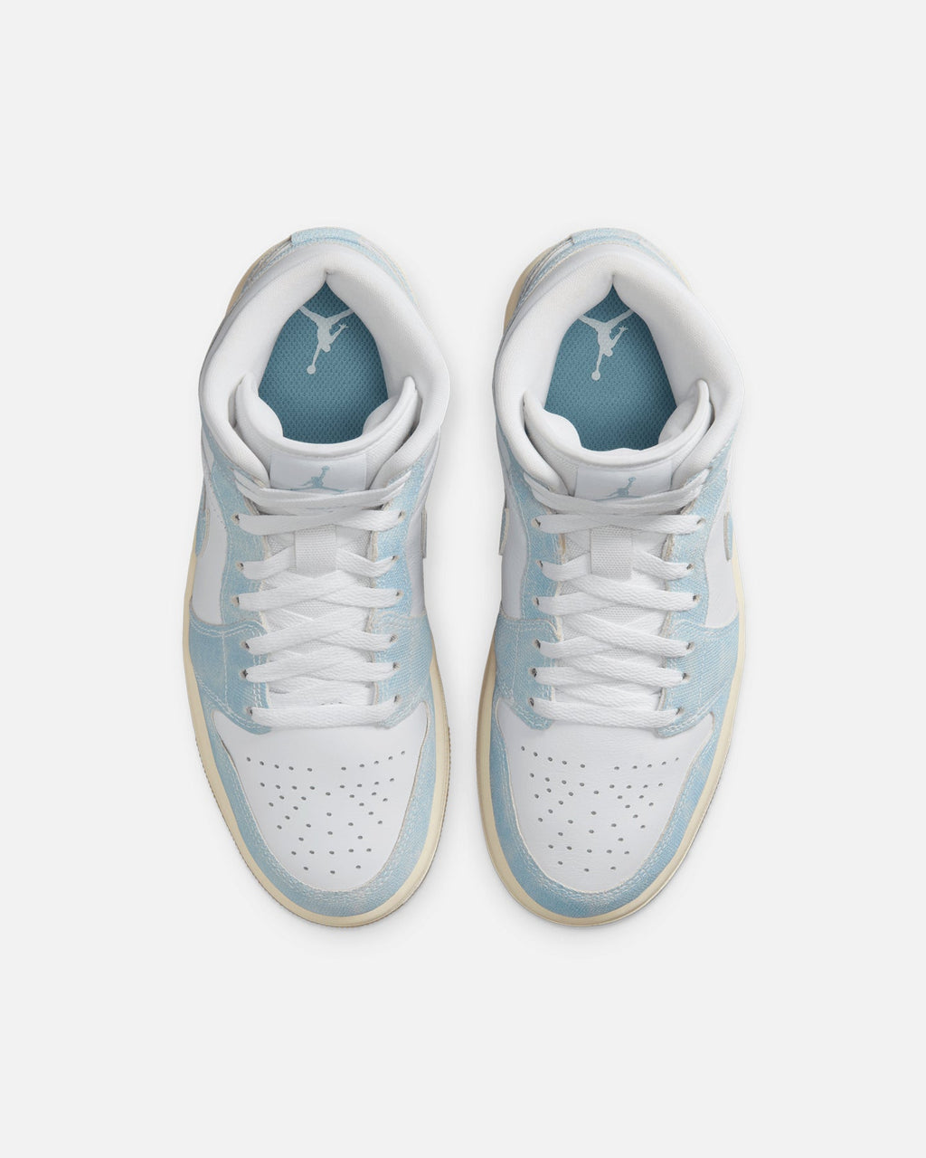 Jordan Women's Air Jordan 1 Mid SE "Denim" Blue/Gum
