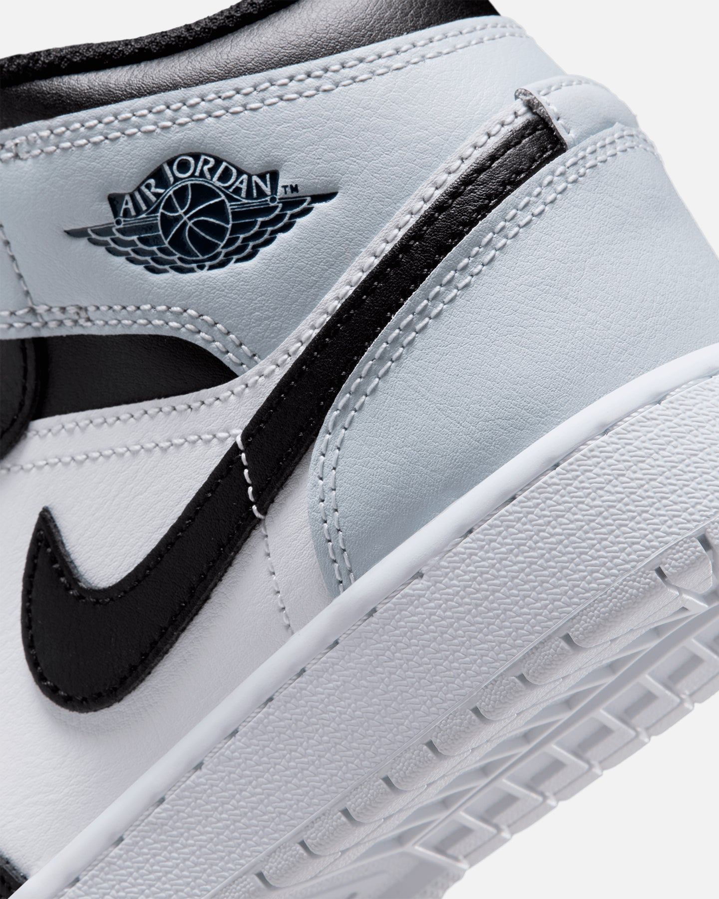 Jordan Kids' Air Jordan 1 Mid (GS) Blue/White