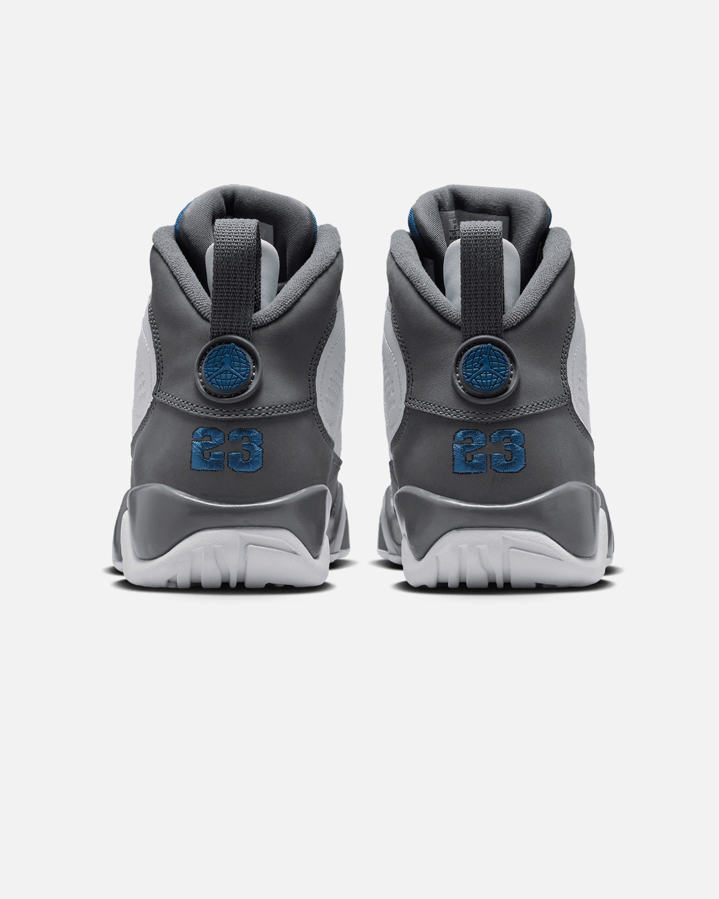 Jordan Kids' Air Jordan 9 Retro "Flint Grey" (GS) White/French Blue-Flint Grey