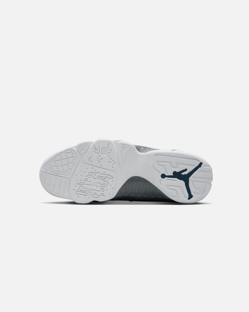Jordan Air Jordan 9 Retro "Flint Grey" White/French Blue-Flint Grey