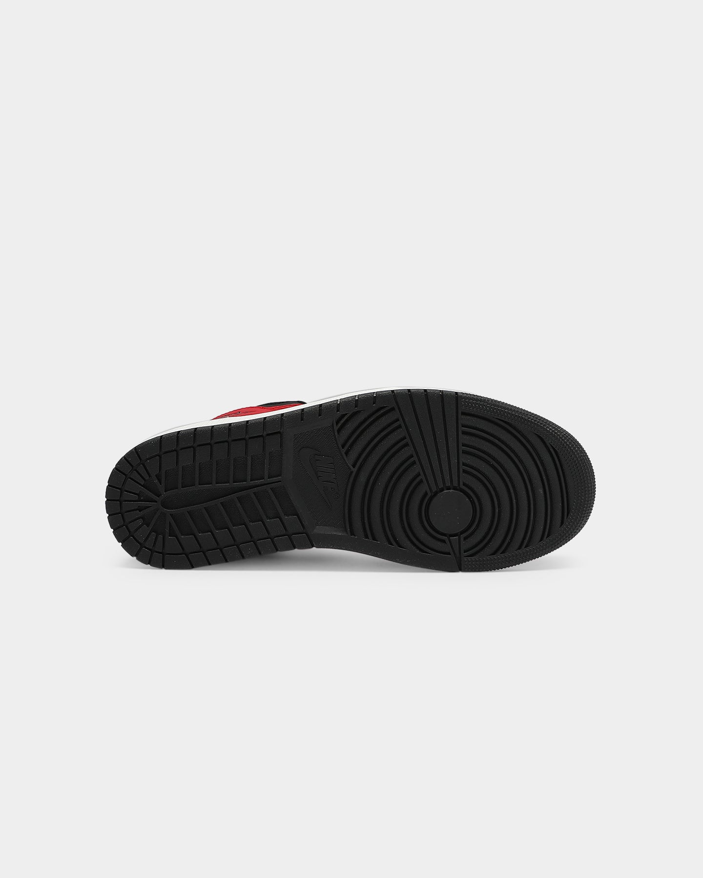Jordan Men's Air Jordan 1 Mid ' Chicago Black Toe' Black/Black/Red