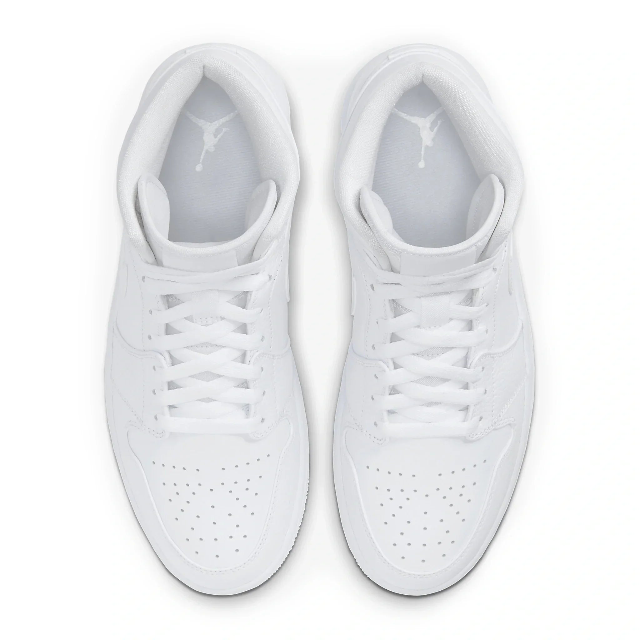 Air Jordan 1 Mid Triple White