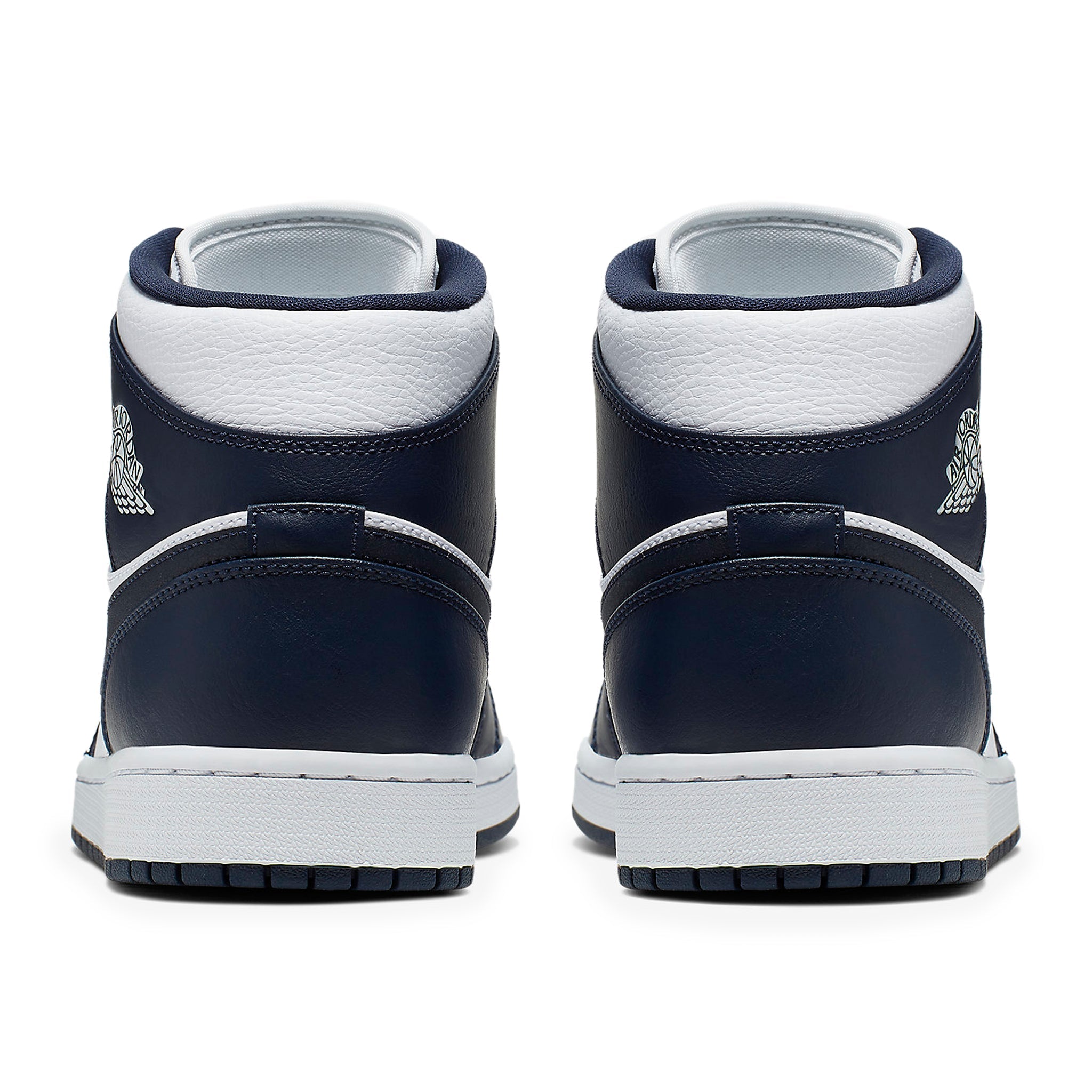 Air Jordan 1 Mid White Metallic Gold Obsidian