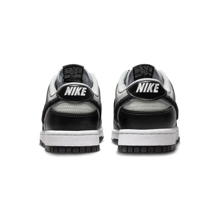 Nike Dunk Low 'Chenille Swoosh Black Grey'