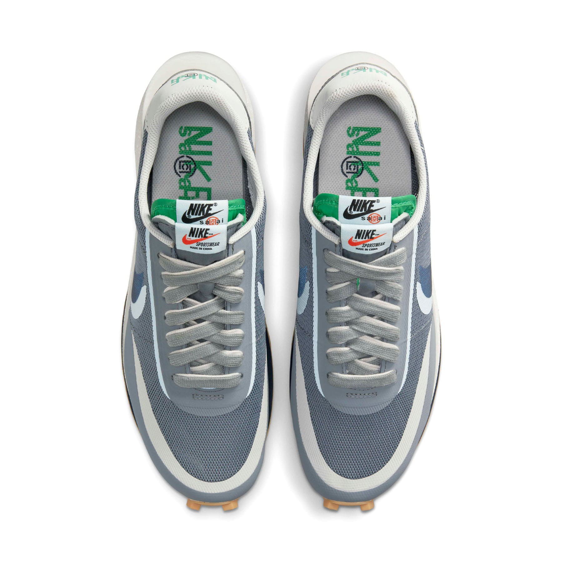 Nike LD Waffle x Sacai x CLOT 'Kiss of Death 2 Cool Grey'