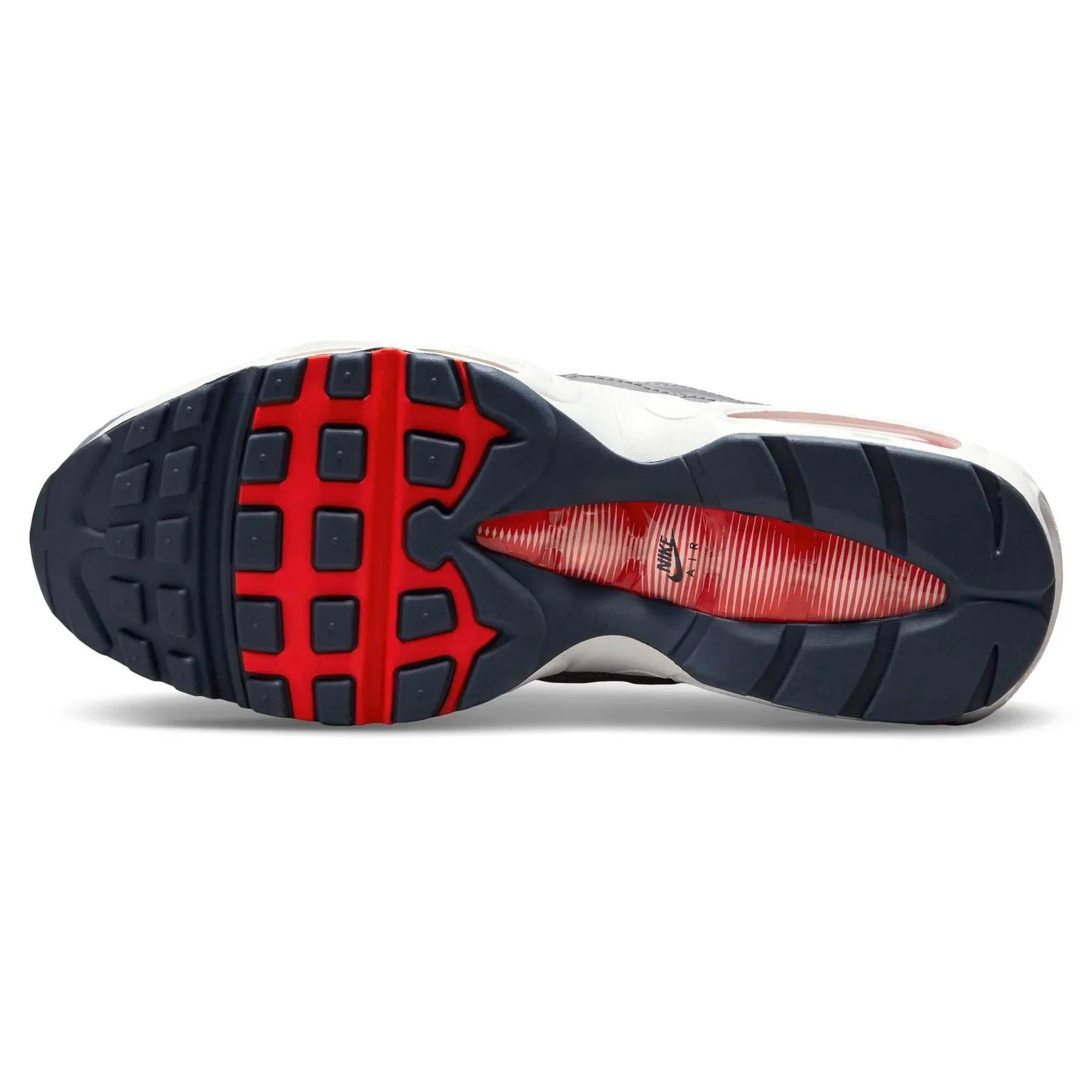 Nike Air Max 95 'Grey Navy Crimson'