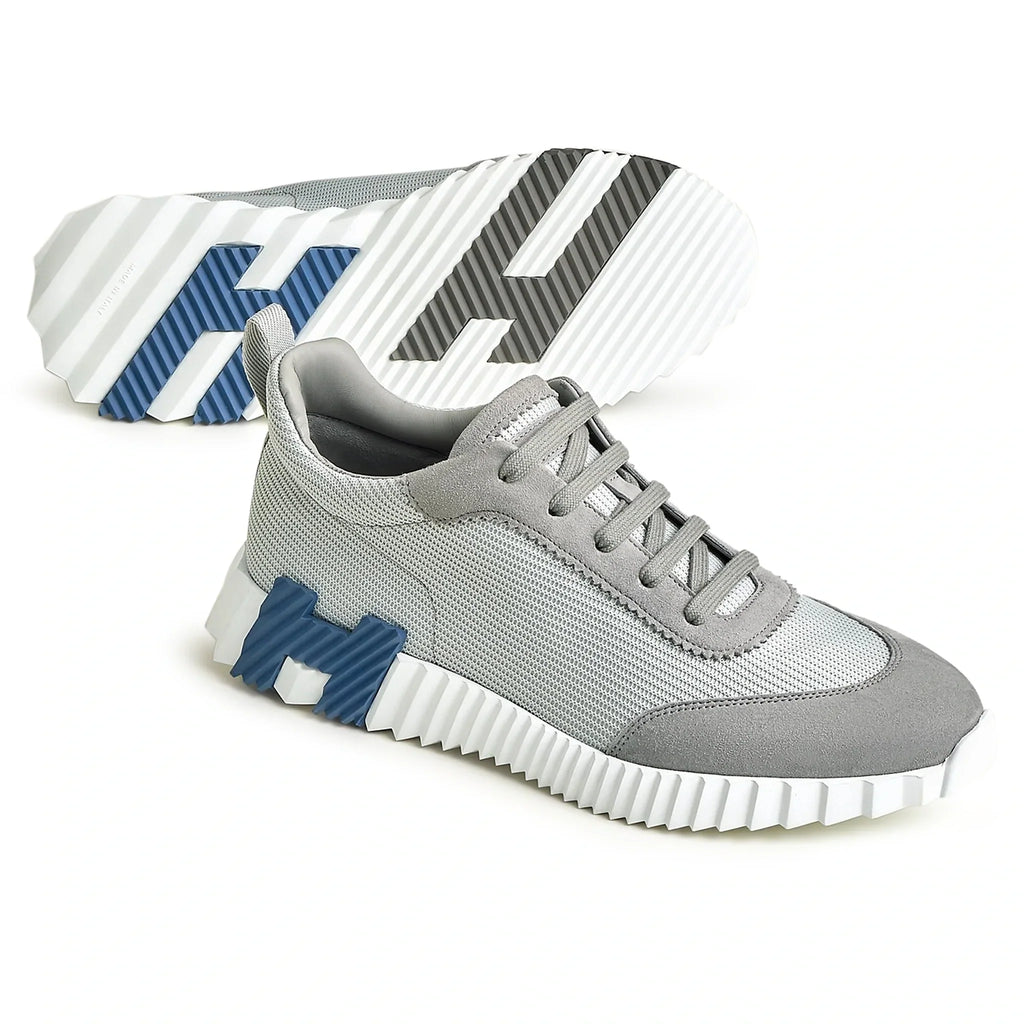 Hermes Paris Bouncing Sneaker Grey Blue