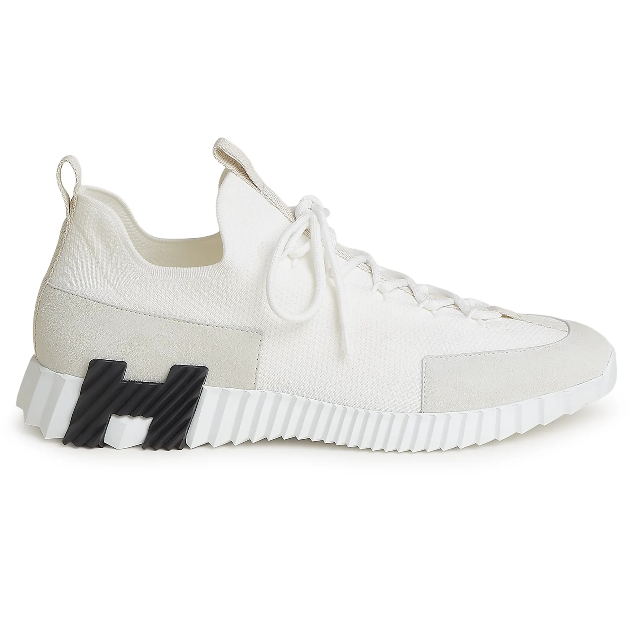 Hermes Paris Lift Slip-On Blanc Sneaker