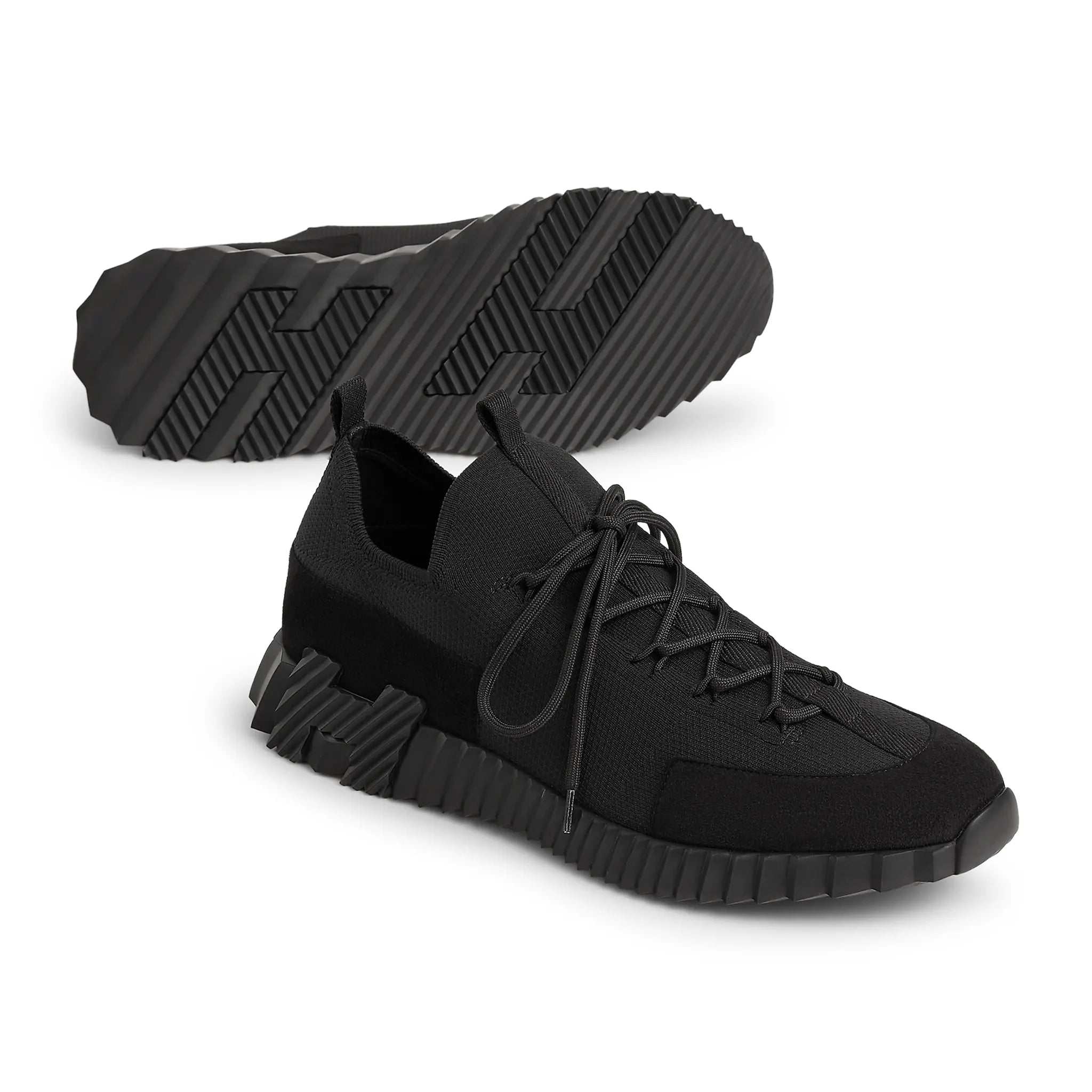 Hermès Paris Lift Slip-On Noir Sneaker