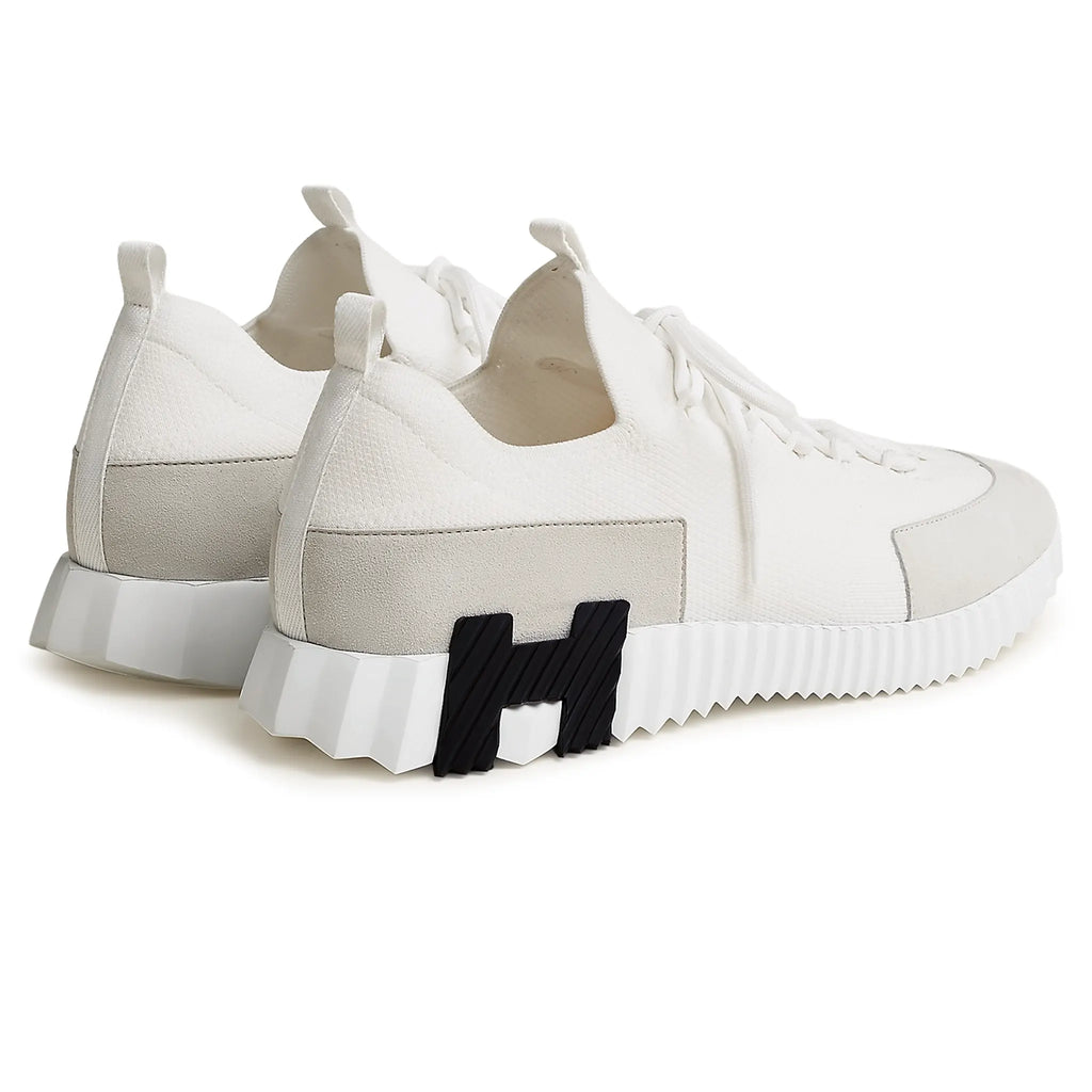 Hermès Paris Lift Slip-On White Sneaker