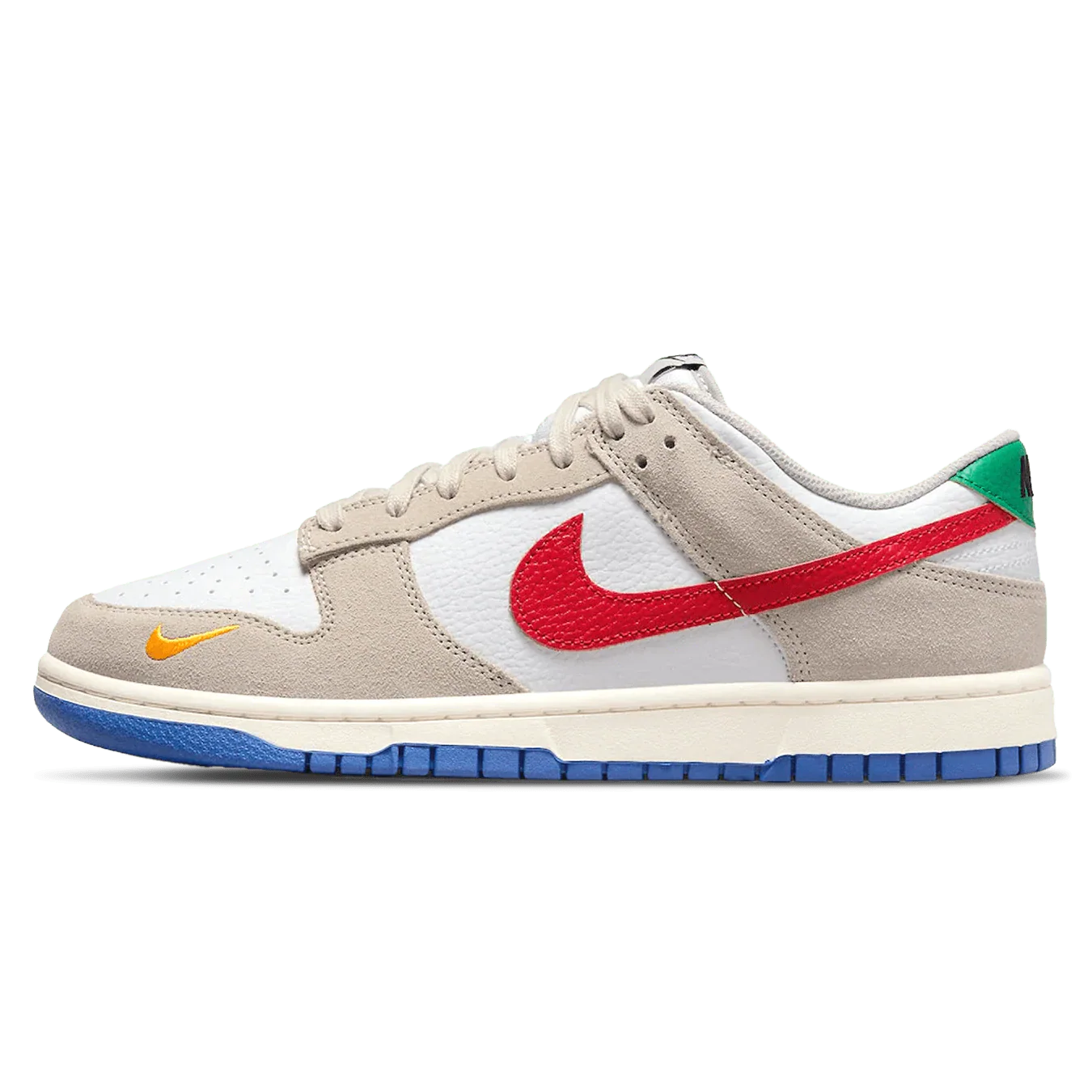 Nike Dunk Low 'Light Iron Ore Red Blue'