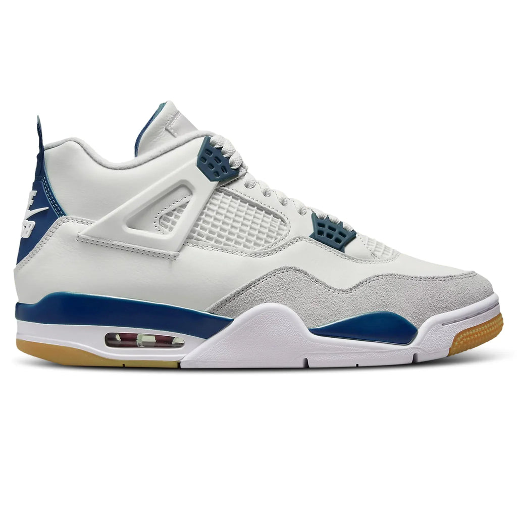 Nike SB x Air Jordan 4 White Navy