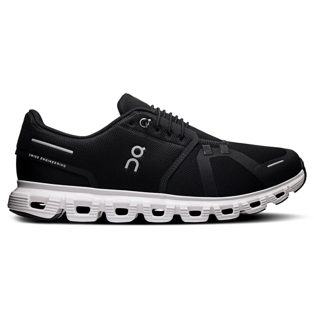 On Running Cloud 6 Black White (W)