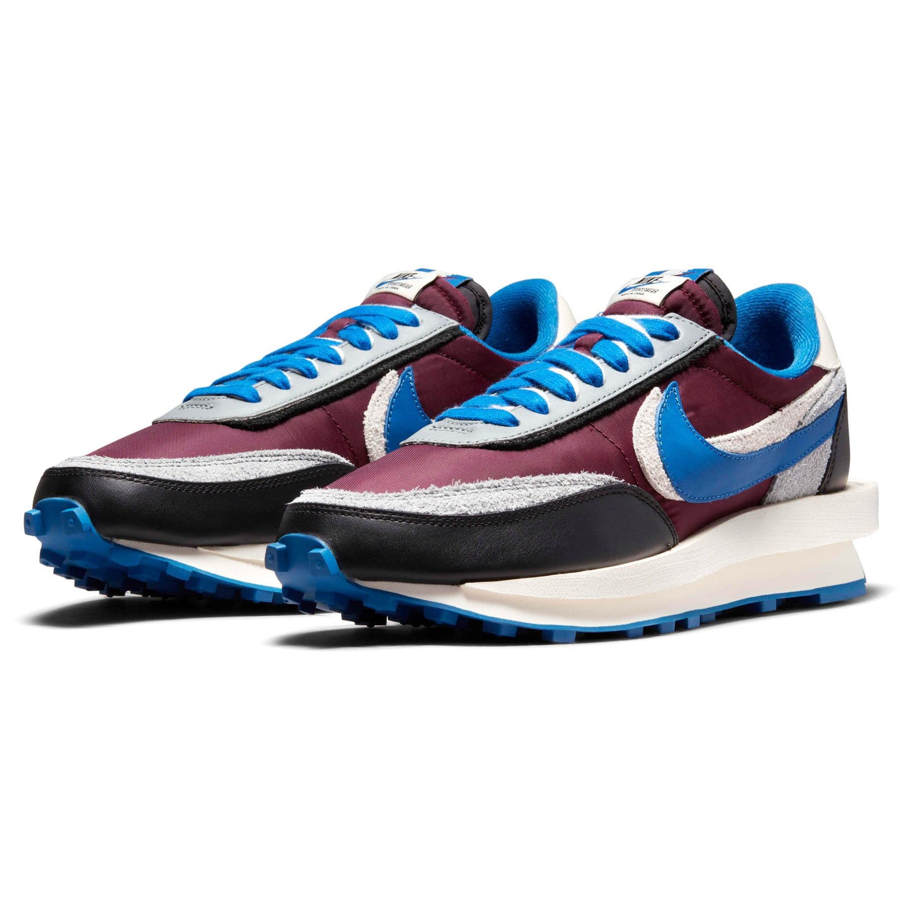Nike LD Waffle x Sacai x Undercover 'Night Maroon Team Royal'