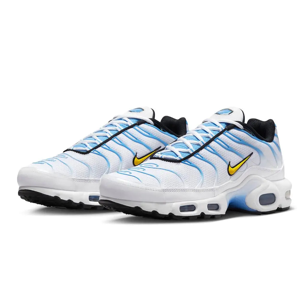 Nike Air Max Plus 'White University Blue Gold'