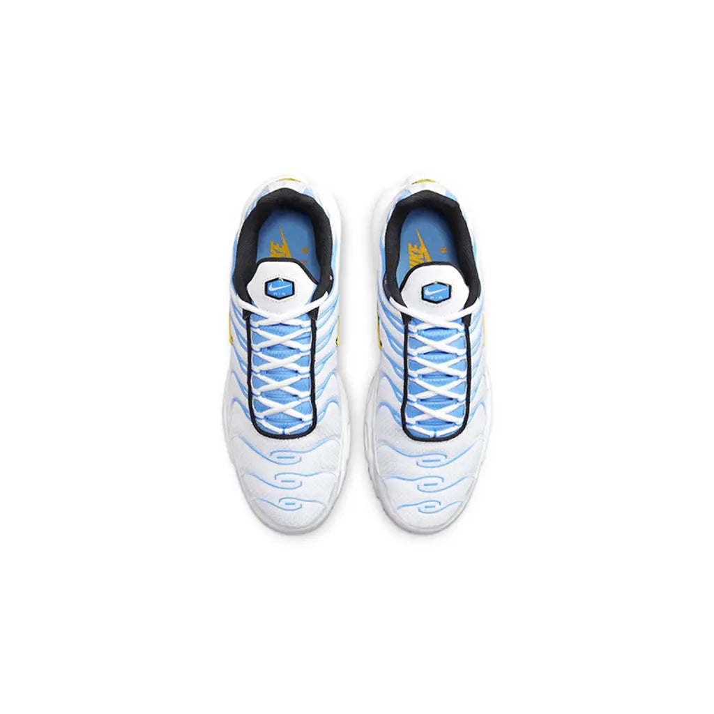 Nike Air Max Plus 'White University Blue Gold'